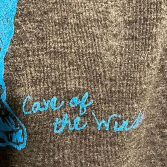 Vintage MVSport Paddington T-Shirt Mens Size S Gray Bear Care of the Wind Tee - Picture 3 of 8